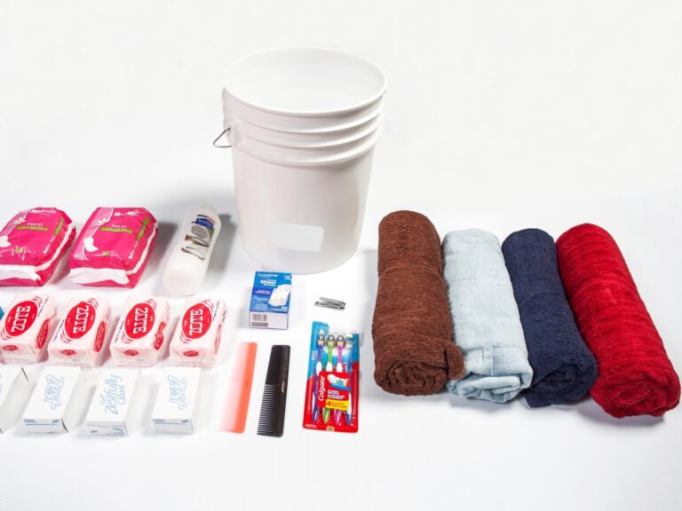 Relief kit contents. 2019.